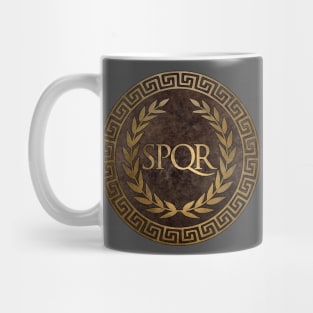 SPQR Symbol of Ancient Rome Mug